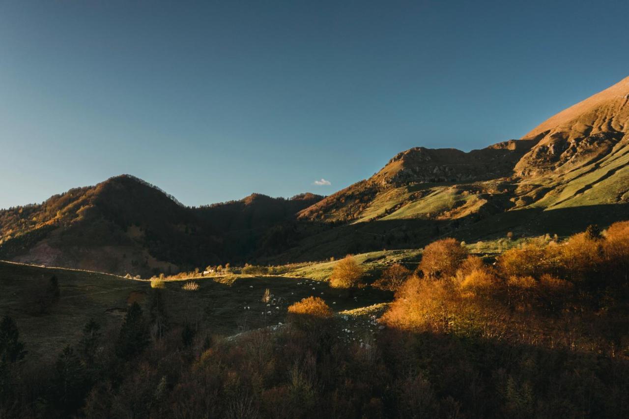 Mountain Lodge Forte Emilia Kobarid Exterior foto