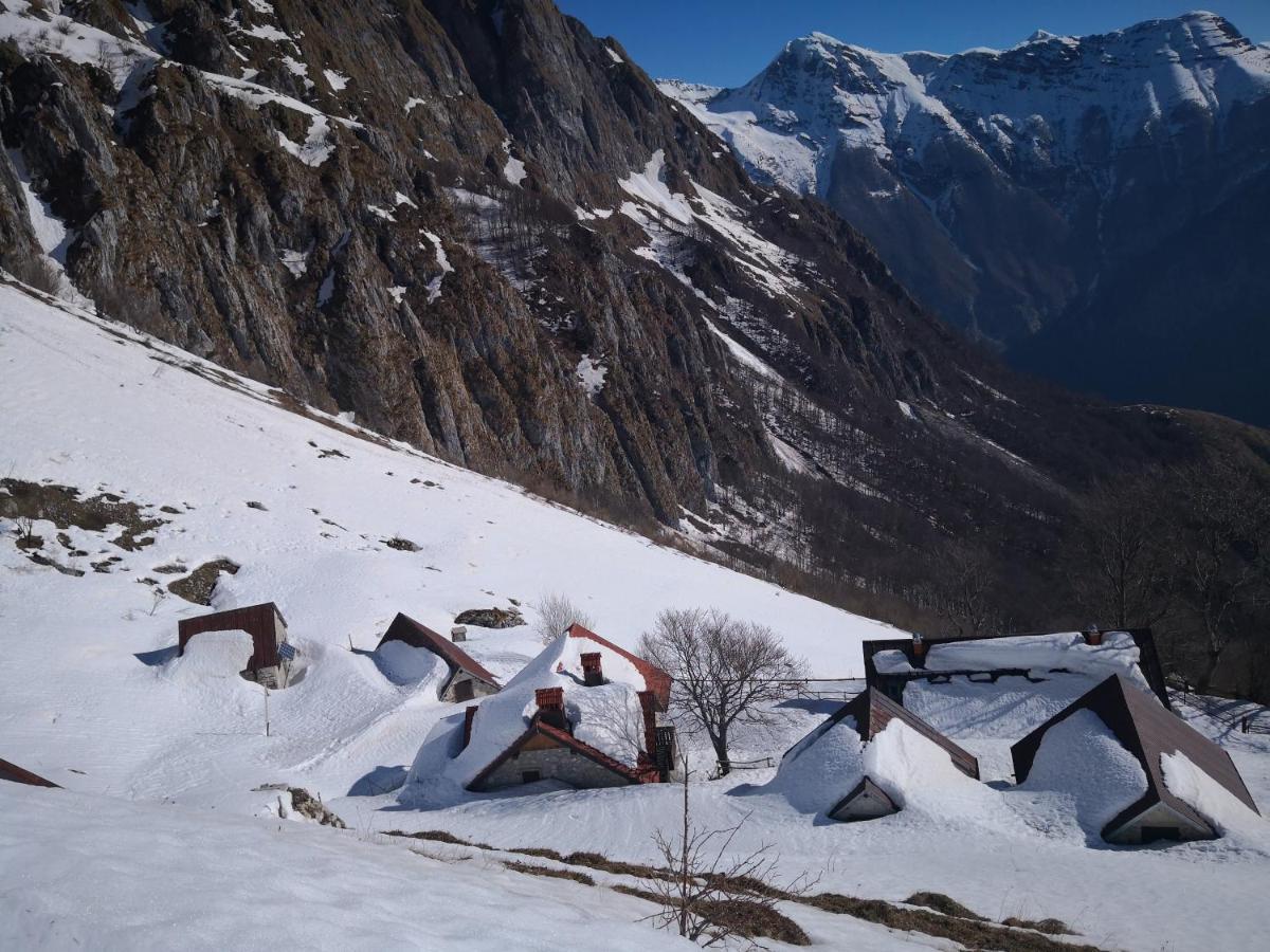 Mountain Lodge Forte Emilia Kobarid Exterior foto